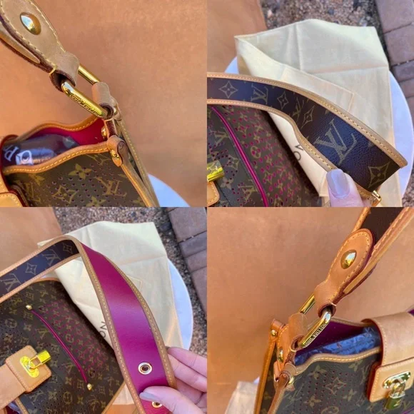 SOLD Louis Vuitton Monogram Perforated Monogram Musette Bag - Picture 8 of 13